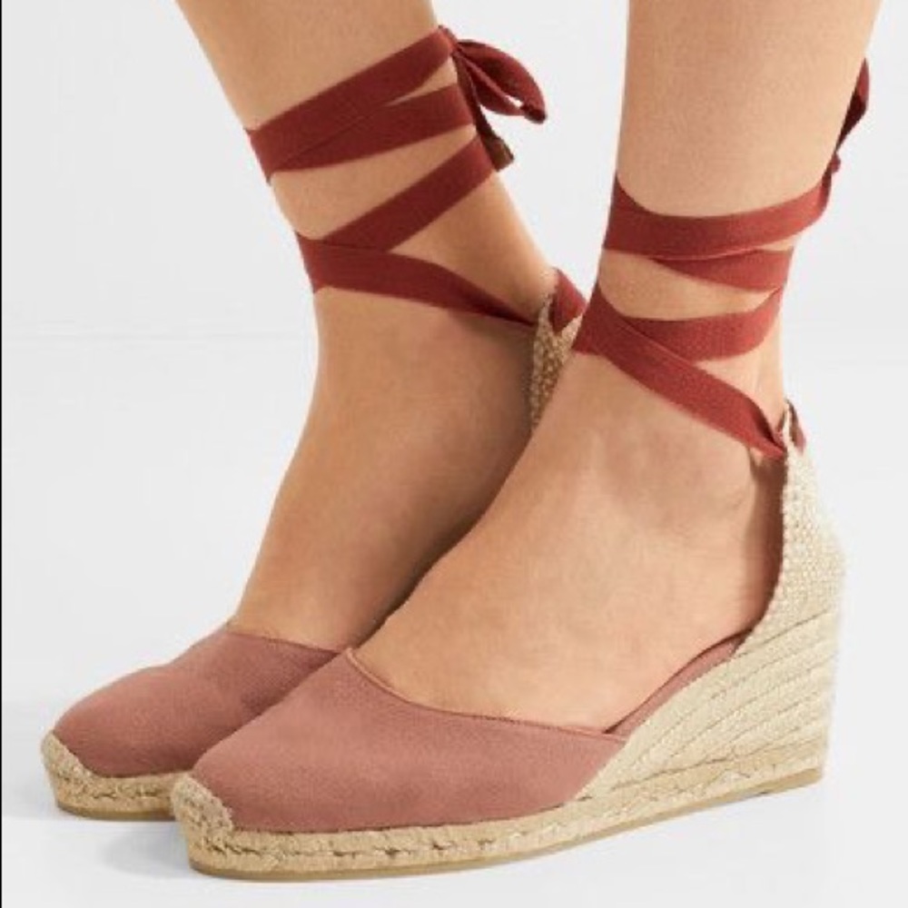 Castaner Carina Marsala Wedge Heel